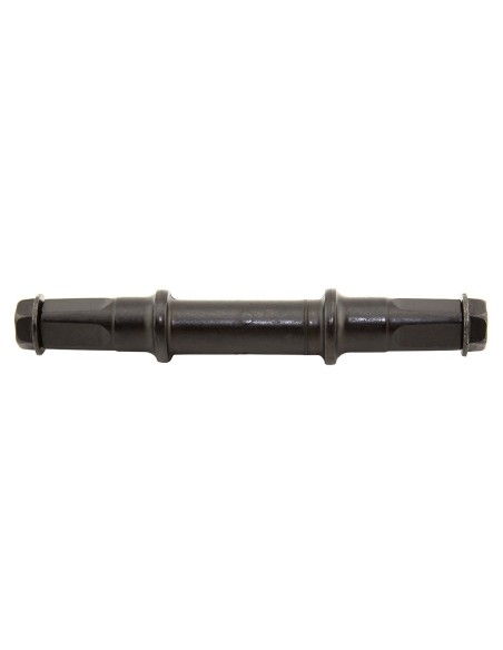 Cotterless B.B Axle Square Bolt Style 124.5mm Black.